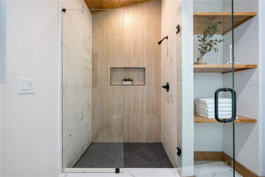 Close-up of interior finishes inside a home in , Morganton (Image 15).