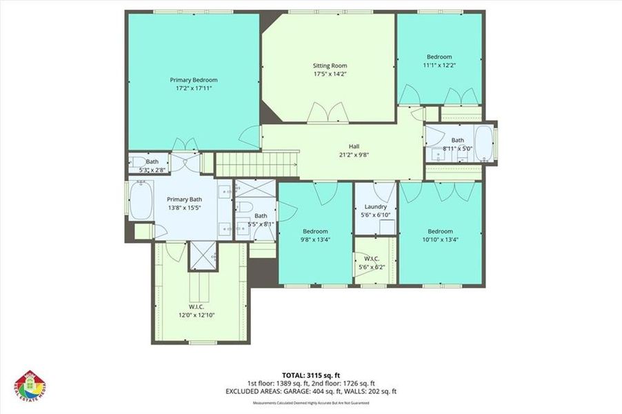 2D floor plan layout of this home in , Marietta, GA (Image 6).