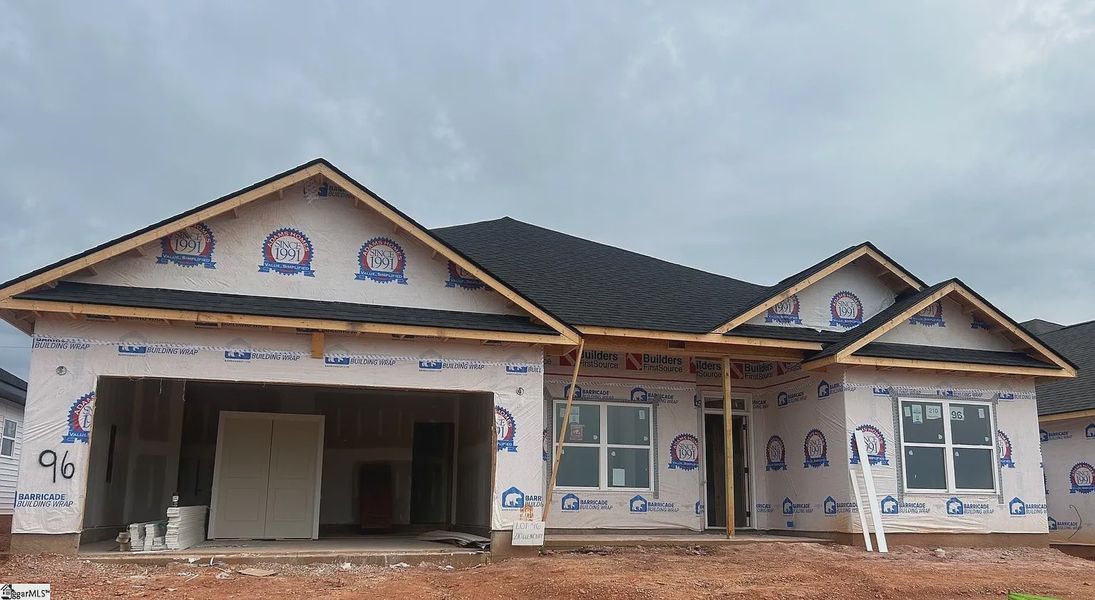 In-progress construction of a new home in Harrison Valley, Simpsonville, SC (Image 20). In-progress construction of a new home in Harrison Valley, Simpsonville, SC (Image 20).