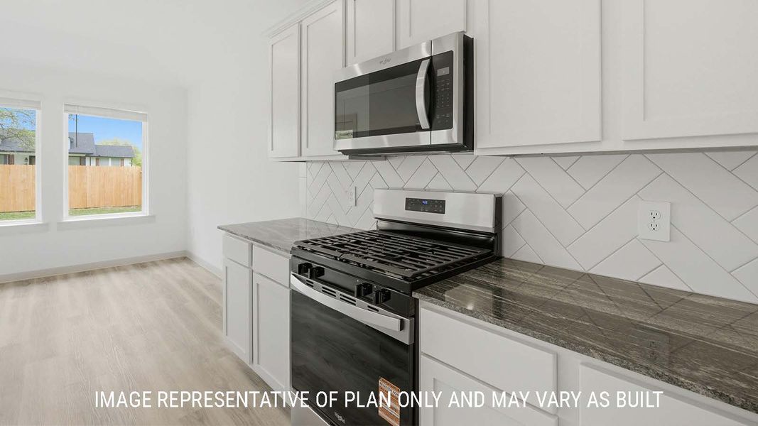 Representative furnished interior of a home built from the Bellvue by D.R. Horton in China Grove, China (Image 6).