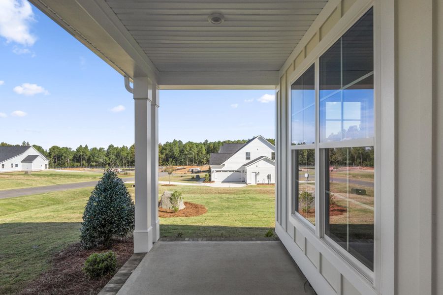 Exterior details and patio area of a home in Hancock Farms, Aiken (Image 24).