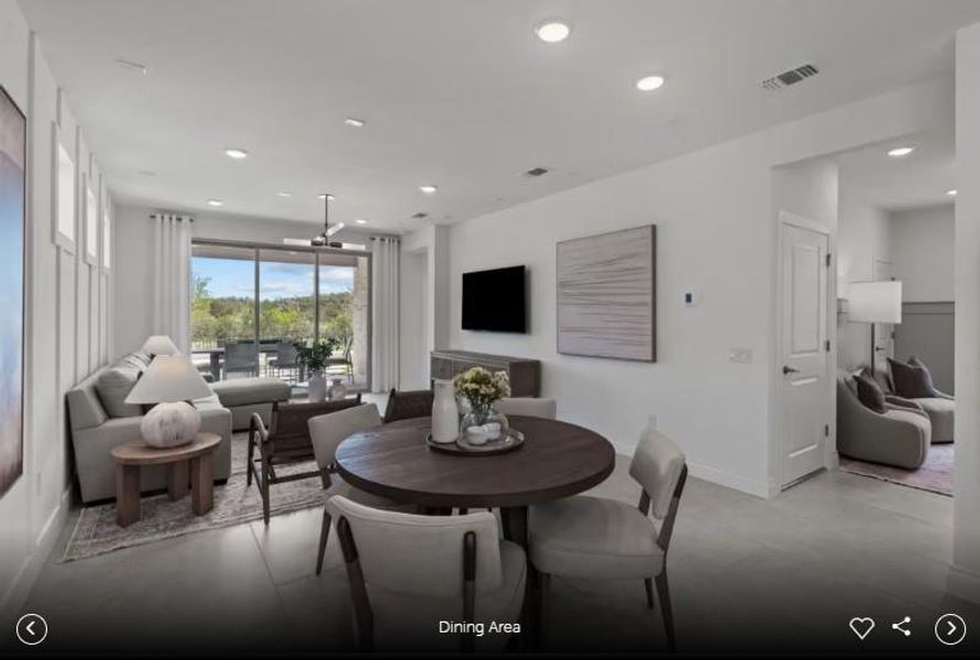 Interior photos- Photo of Del Webb model home with same floor plan, not of actual home listed.