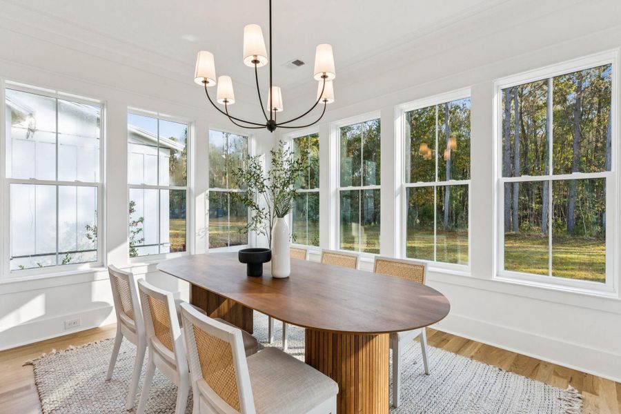Furnished interior view inside a new home in Riverside at Carolina Park, Mount Pleasant (Image 19).