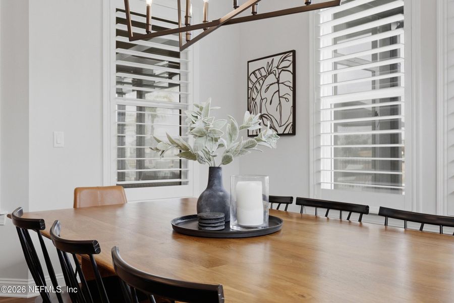 Furnished interior view inside a new home in , St. Augustine (Image 32).