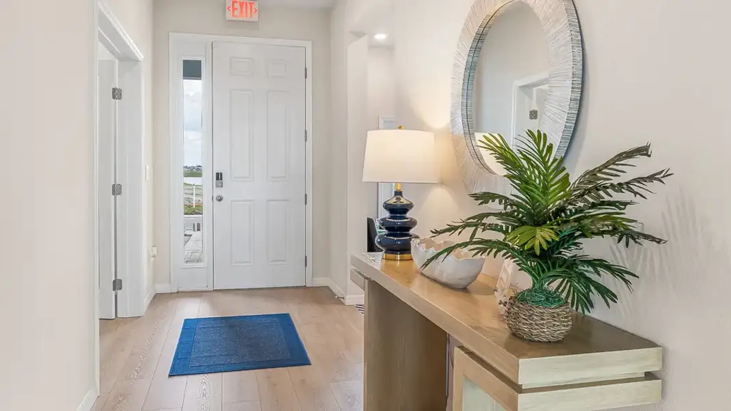 Furnished interior view inside a new home in Silverstone North, Palmetto (Image 3).
