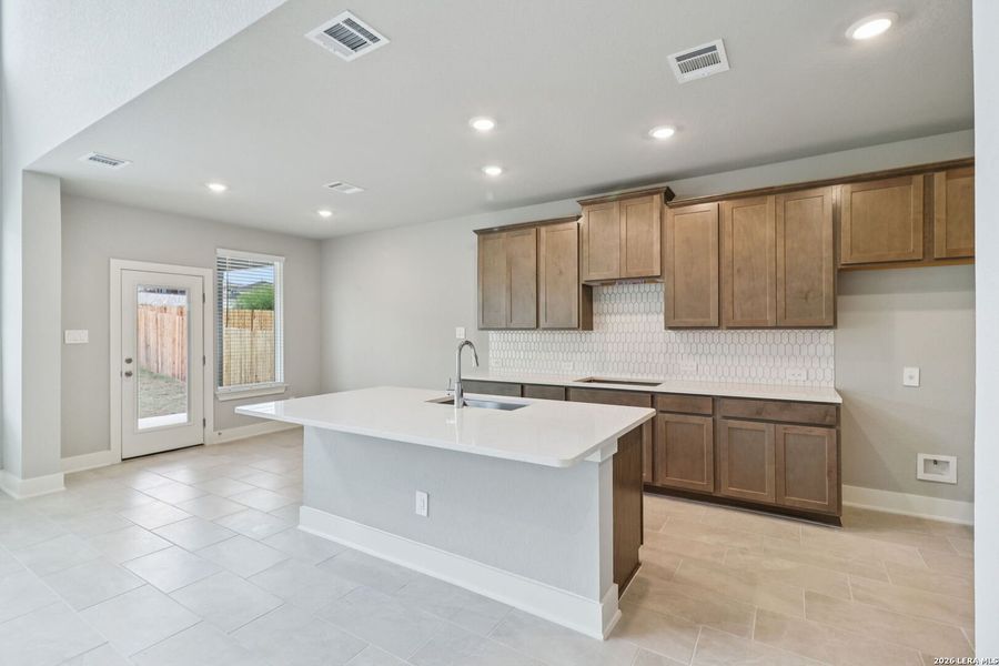 Furnished interior view inside a new home in Sagebrooke - Classic Series, San Antonio (Image 5).