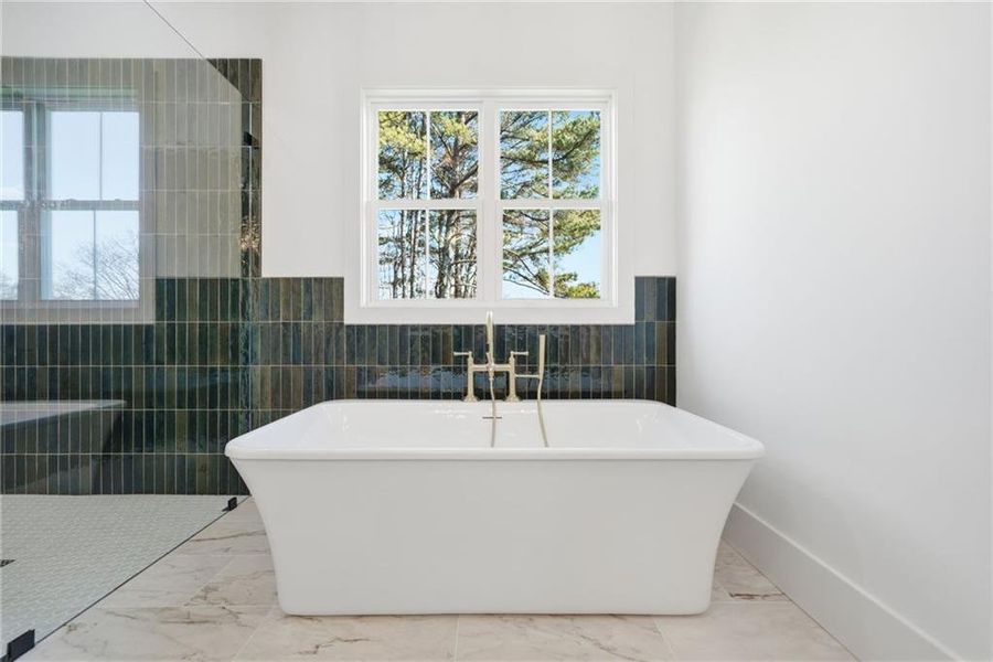 Furnished interior view inside a new home in , Canton (Image 46).