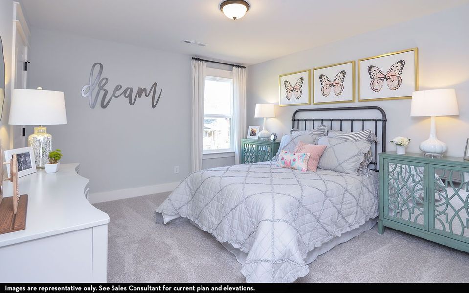 Furnished interior view inside a new home in Dorris Farm, White House (Image 25).