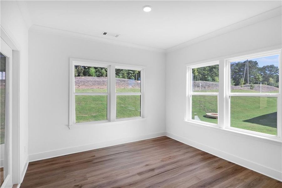 Spacious, unfurnished interior of a new home in Twelve Parks 55+, Sharpsburg (Image 29). Spacious, unfurnished interior of a new home in Twelve Parks 55+, Sharpsburg (Image 29).