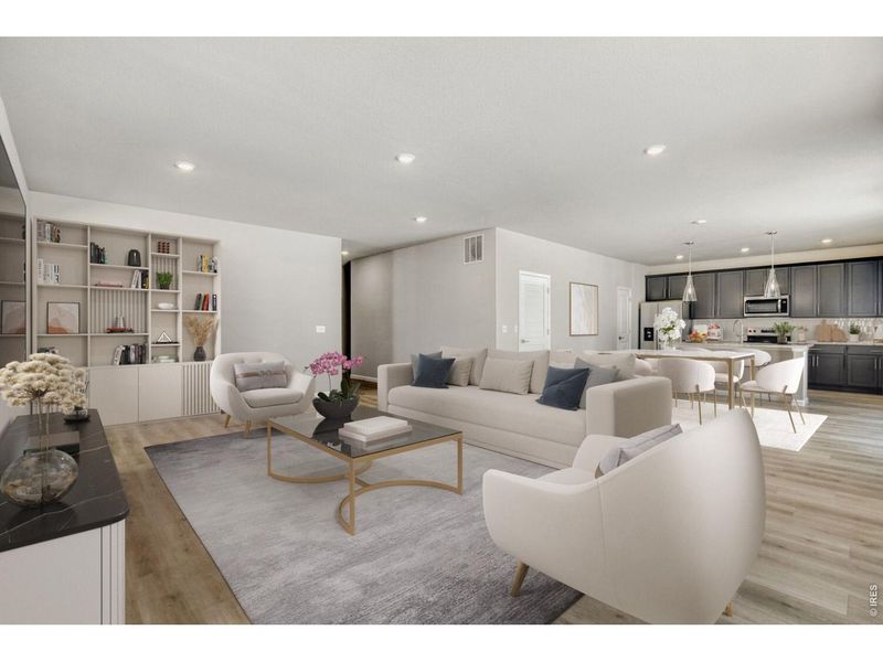Furnished interior view inside a new home in Trevenna, Windsor (Image 4).