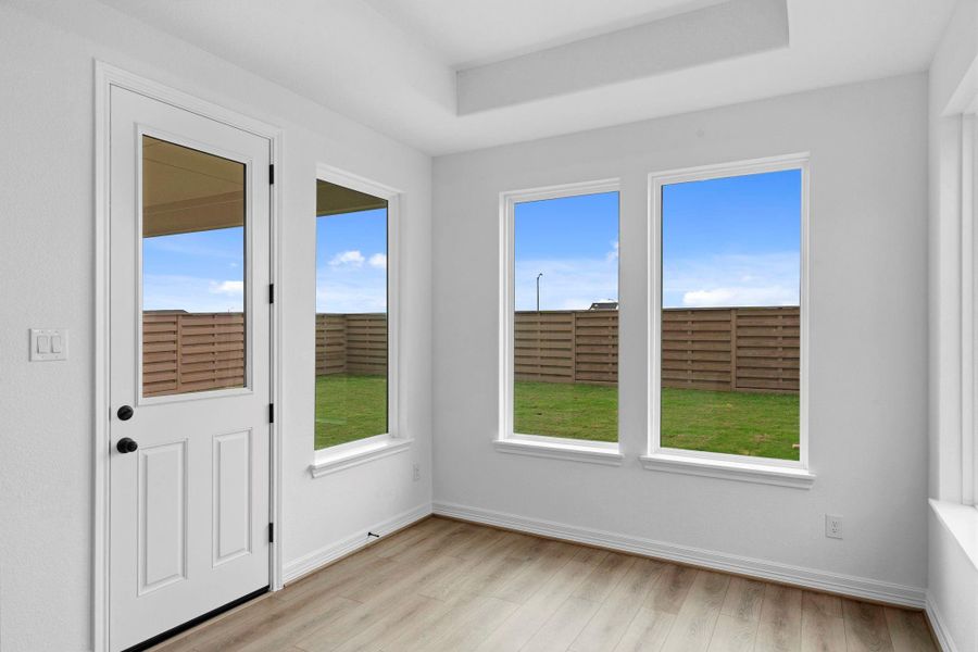 Spacious, unfurnished interior of a new home in Austin Point, Richmond (Image 21).