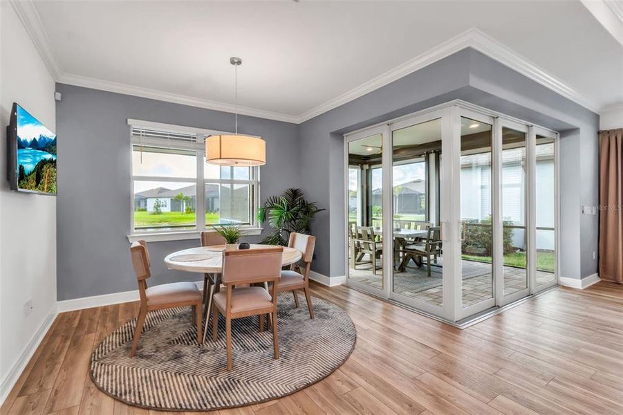 Furnished interior view inside a new home in Del Webb BayView, Parrish (Image 24). Furnished interior view inside a new home in Del Webb BayView, Parrish (Image 24).