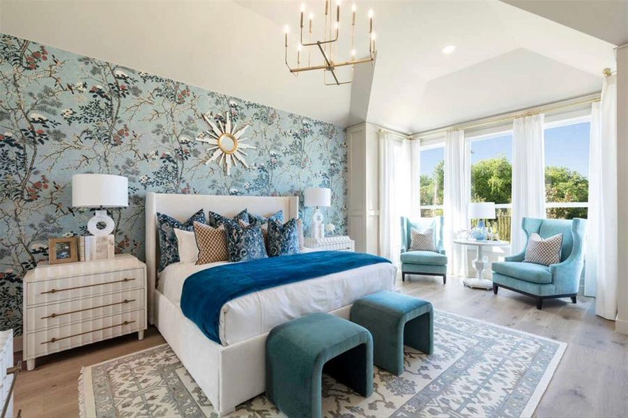 Furnished interior view inside a new home in Estates at Bristol Valley, Heath (Image 23).