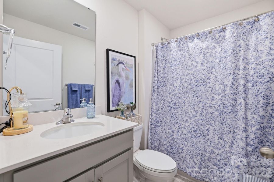 Furnished interior view inside a new home in Woodhaven at Chester, Chester (Image 5).