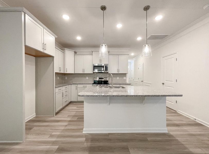 Furnished interior view inside a new home in Fairview Village Townhomes, Simpsonville (Image 6).
