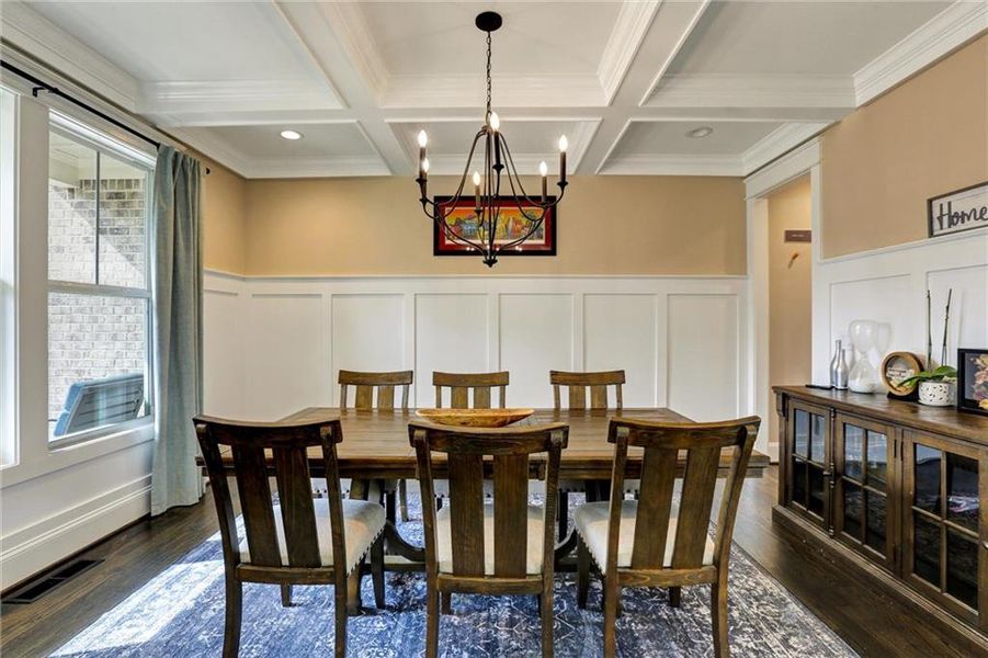 Furnished interior view inside a new home in , Buford (Image 49). Furnished interior view inside a new home in , Buford (Image 49).