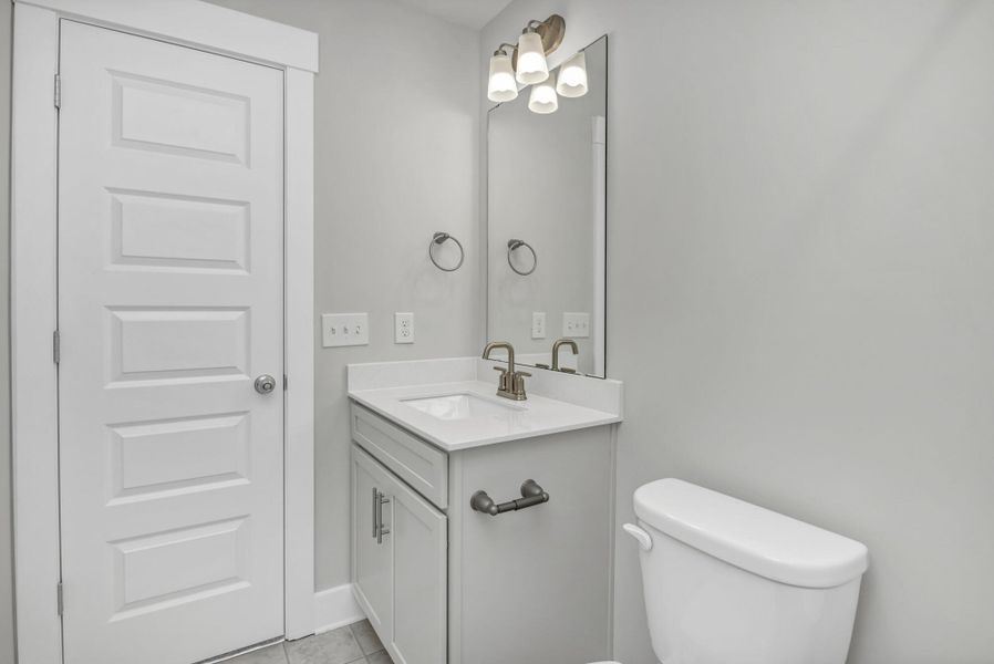 Furnished interior view inside a new home in Lake Carolina Townhomes, Columbia (Image 19).