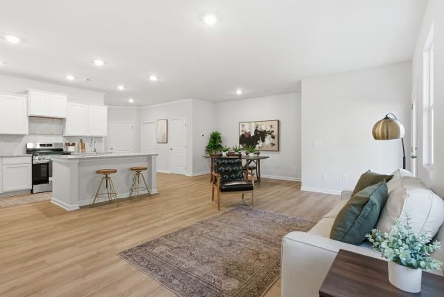 Representative furnished interior of a home built from the Orchard by Piedmont Residential in Villages at Cedar Hill, Dallas (Image 41).