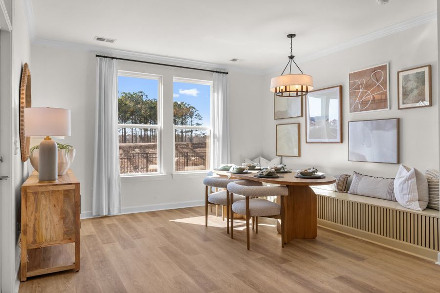 Representative furnished interior of a home built from the The Seashore by Chesapeake Homes in Coastal Club of the Carolinas, Calabash (Image 13).