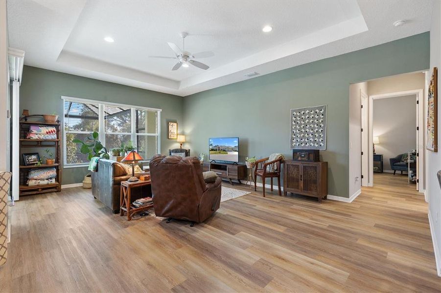 Furnished interior view inside a new home in , The Villages (Image 6).
