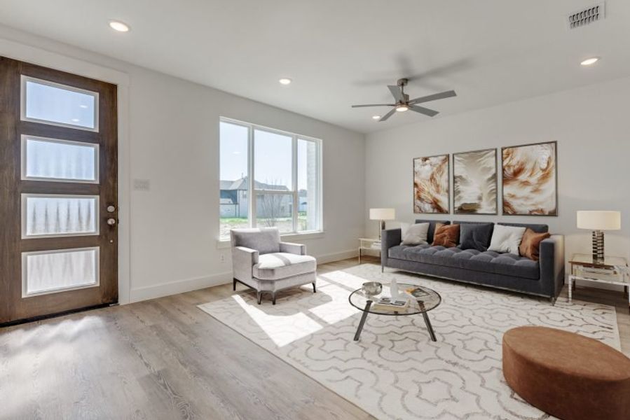 Furnished interior view inside a new home in Talia, Mesquite (Image 4).