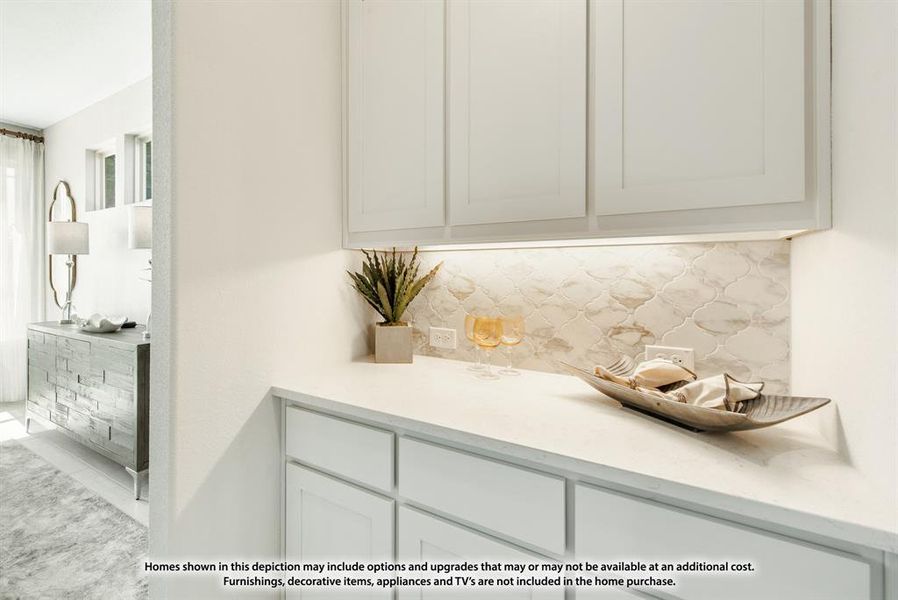 Close-up of interior finishes inside a home in Devonshire, Forney (Image 18).