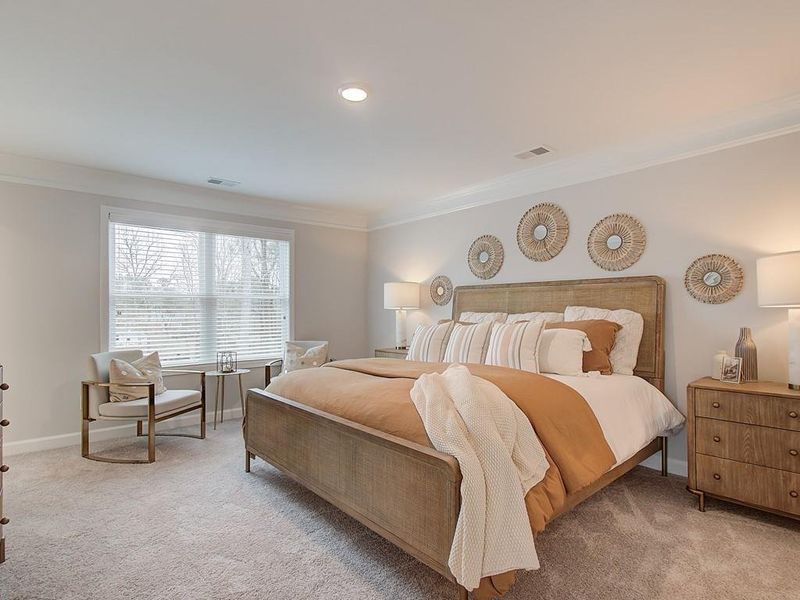 Furnished interior view inside a new home in Cherokee Township, Acworth (Image 11).