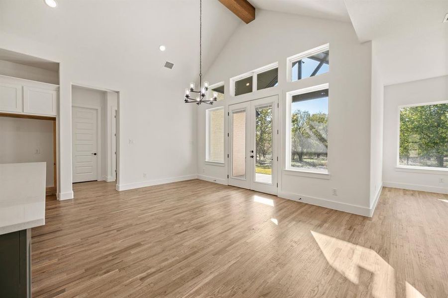 Spacious, unfurnished interior of a new home in Rolling Creek Ranch, Aledo (Image 29). Spacious, unfurnished interior of a new home in Rolling Creek Ranch, Aledo (Image 29).