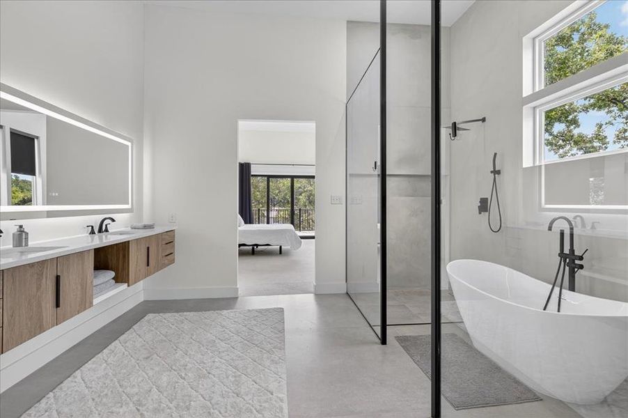 Spa-inspired bath designed for relaxation