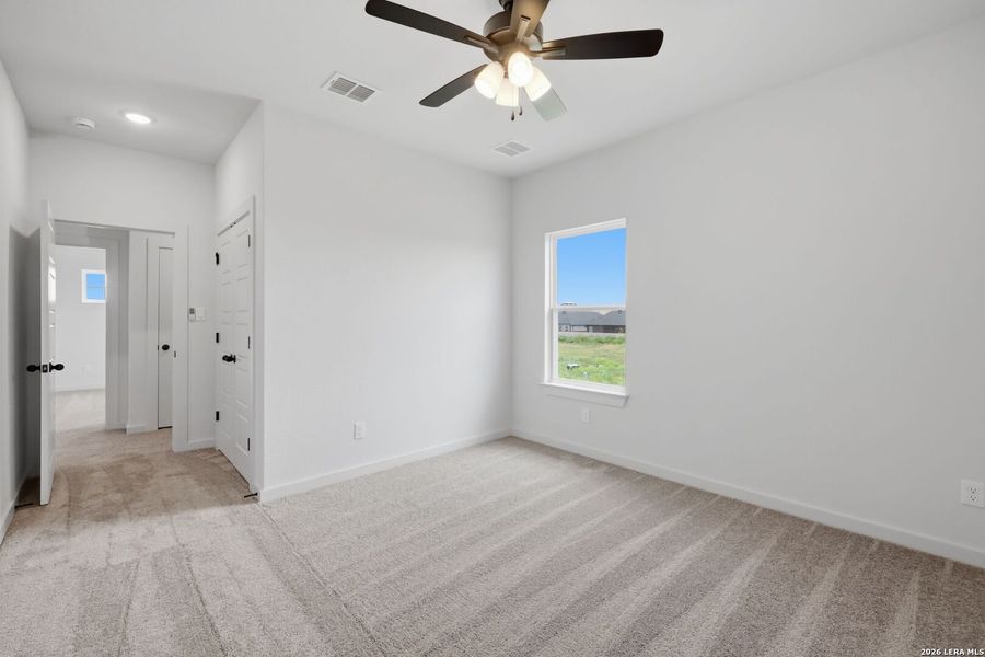Spacious, unfurnished interior of a new home in Megan's Landing, Castroville (Image 26). Spacious, unfurnished interior of a new home in Megan's Landing, Castroville (Image 26).
