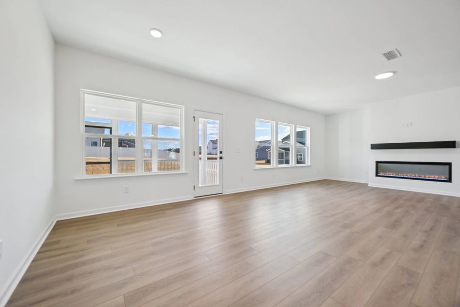 Family Room featuring AW Collection® Oxford - Relaxed living with timeless tones.