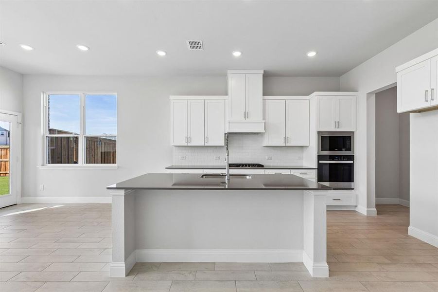 Furnished interior view inside a new home in Venetian, Weston (Image 9).