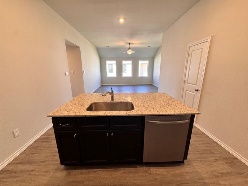 Furnished interior view inside a new home in Hill & Dale Ranch, Splendora (Image 9). Furnished interior view inside a new home in Hill & Dale Ranch, Splendora (Image 9).