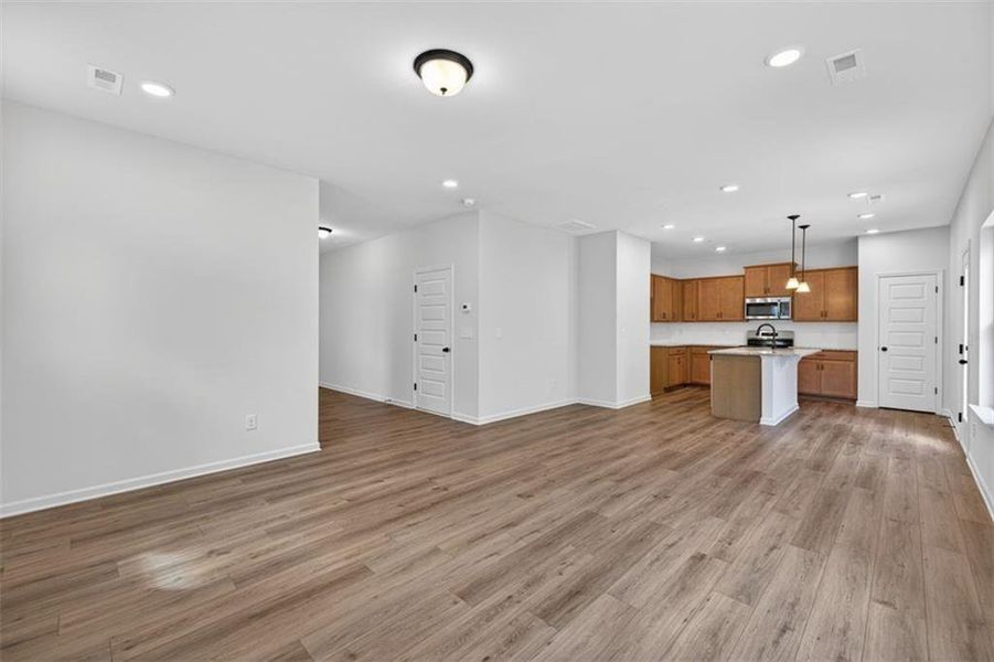 Spacious, unfurnished interior of a new home in Varnell Preserve, Dalton (Image 27).