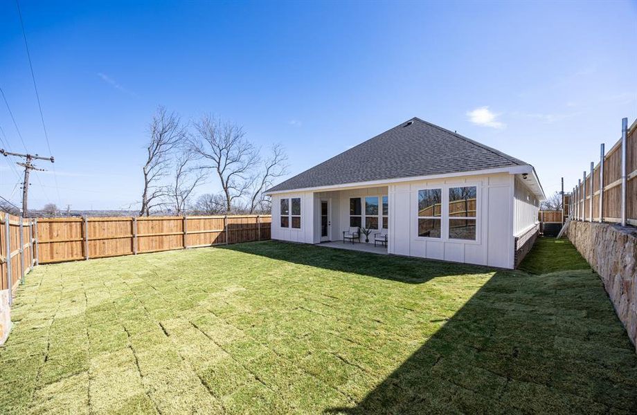 Exterior details and patio area of a home in , Fort Worth (Image 26).
