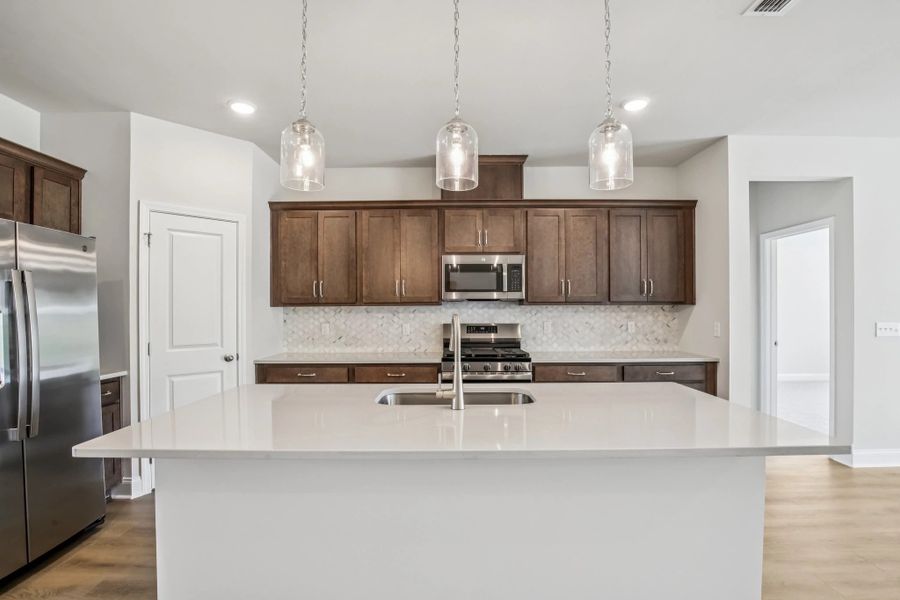Furnished interior view inside a new home in Ascent at Arbor Ridge, La Vergne (Image 7). Furnished interior view inside a new home in Ascent at Arbor Ridge, La Vergne (Image 7).