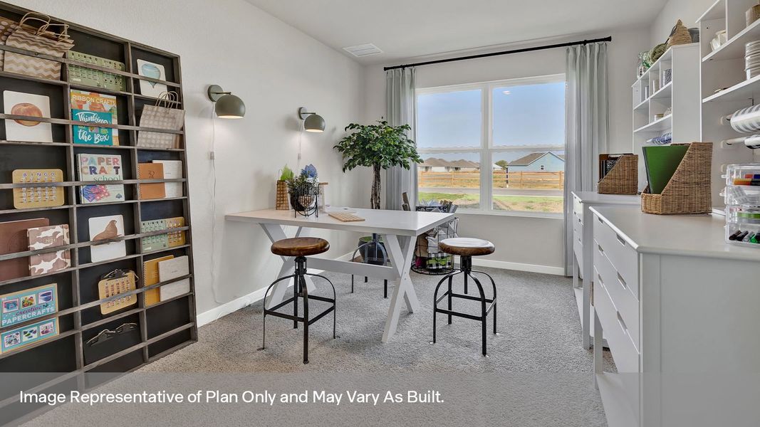 Furnished interior view inside a new home in Hartland Ranch, Lockhart (Image 7).