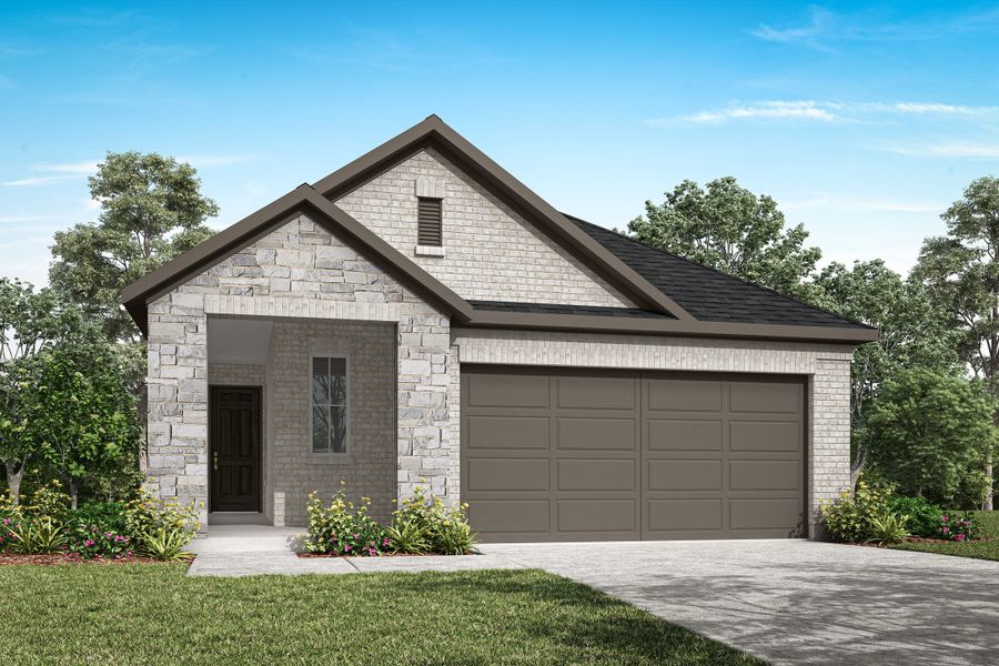 Image 3 representing the Abeline by Tri Pointe Homes in The Meadows, Denton, TX.