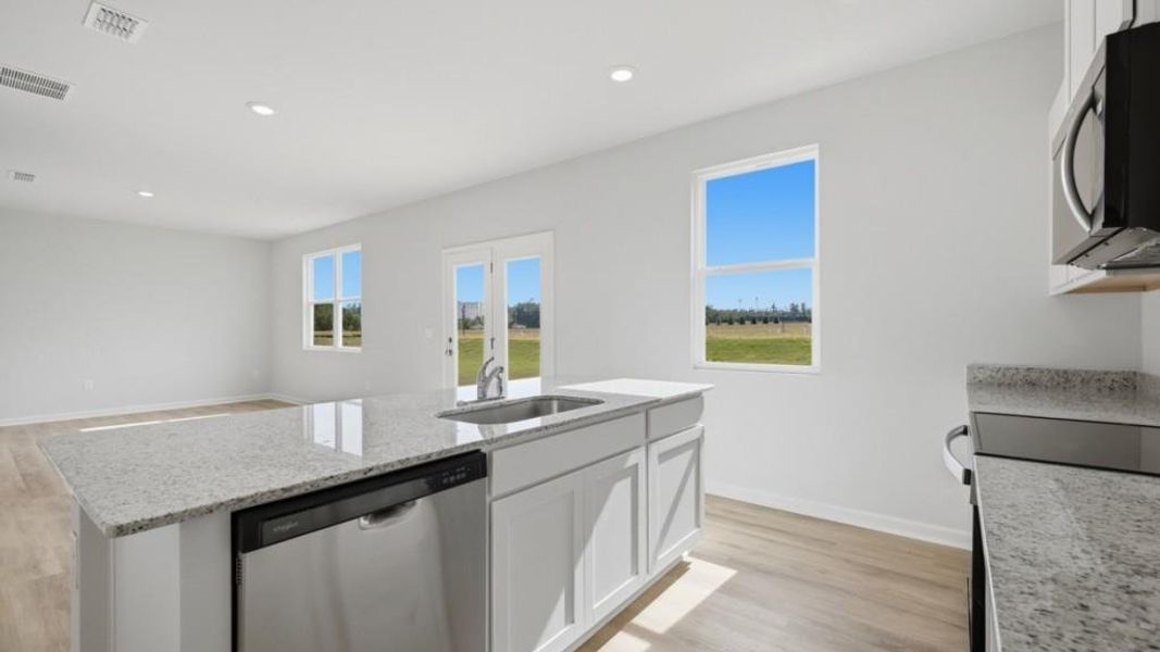 Furnished interior view inside a new home in Northberry, Rome (Image 9).