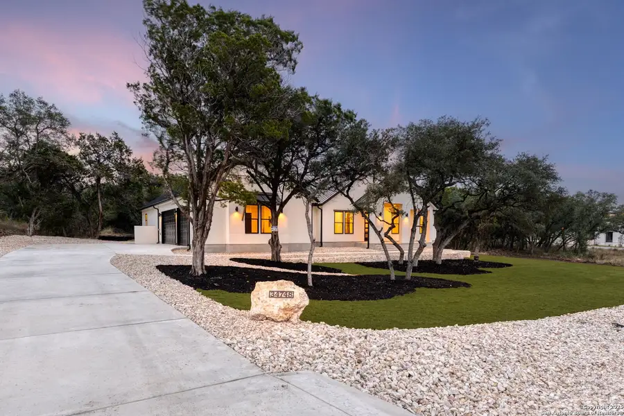 Front exterior of a new home in , Bulverde, TX, highlighting curb appeal (Image 2). Front exterior of a new home in , Bulverde, TX, highlighting curb appeal (Image 2).