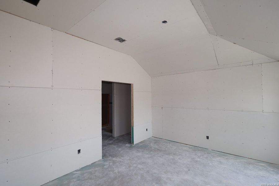 In-progress construction of a new home in Meadows at Clear Springs, New Braunfels, TX (Image 26). In-progress construction of a new home in Meadows at Clear Springs, New Braunfels, TX (Image 26).