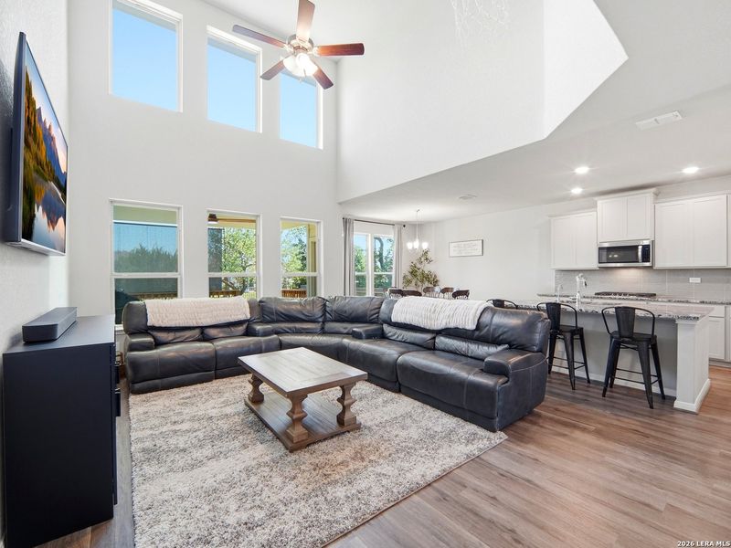 Furnished interior view inside a new home in Ventana, Bulverde (Image 31).