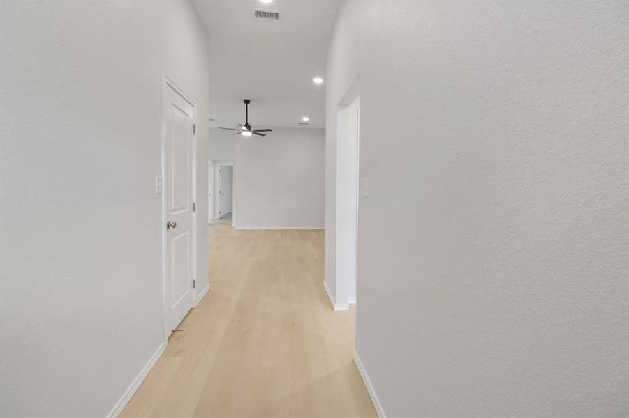 Hallway to Guest Bedrooms Hallway to Guest Bedrooms