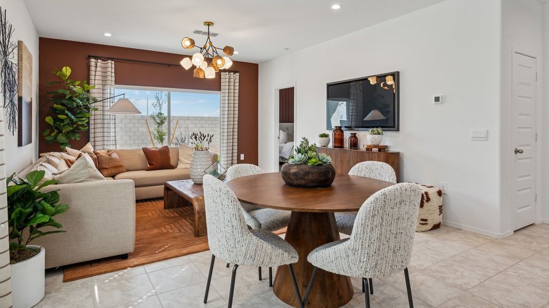 Furnished interior view inside a new home in Radiance at Superstition Vistas, Apache Junction (Image 9).