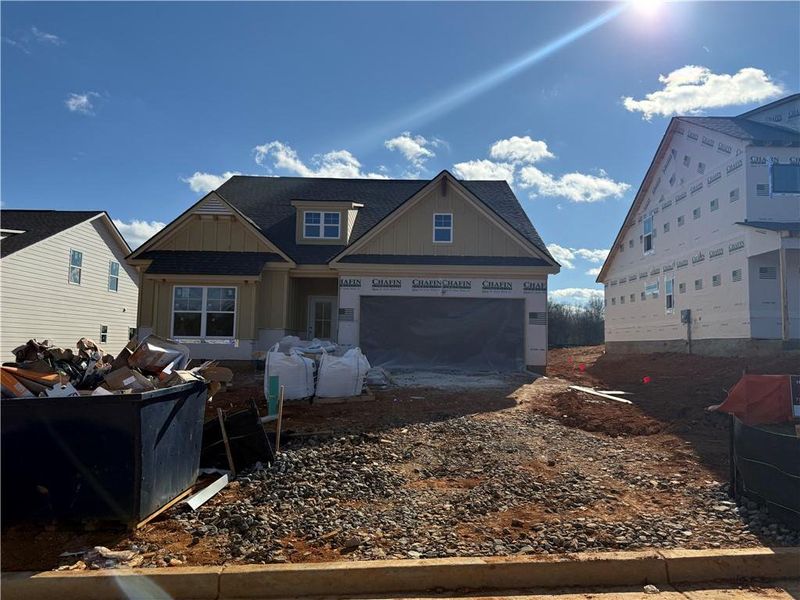 In-progress construction of a new home in Garland Meadows, Cartersville, GA (Image 5). In-progress construction of a new home in Garland Meadows, Cartersville, GA (Image 5).