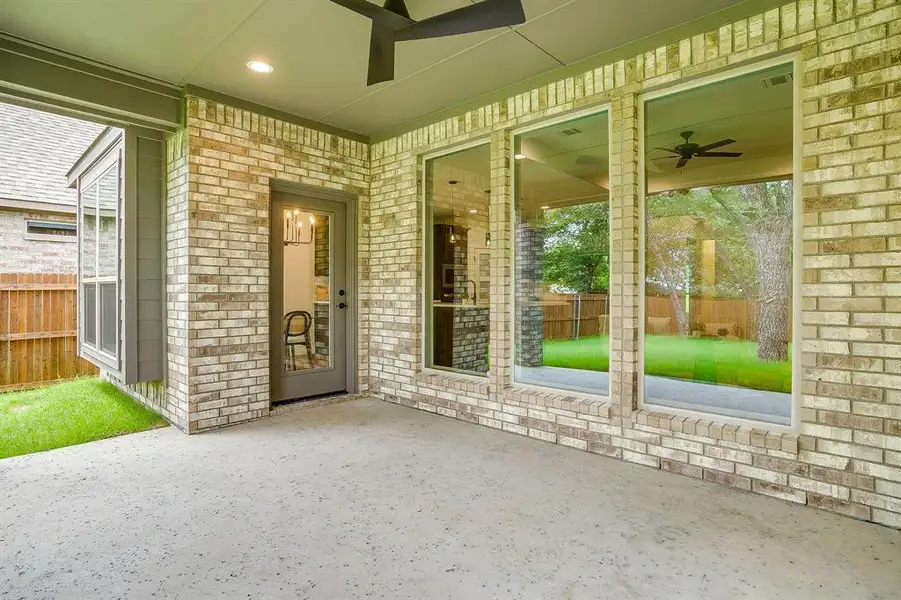 Exterior details and patio area of a home in , Fort Worth (Image 28). Exterior details and patio area of a home in , Fort Worth (Image 28).