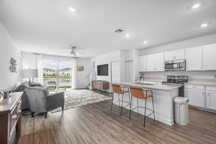 Furnished interior view inside a new home in , Port St. Lucie (Image 20). Furnished interior view inside a new home in , Port St. Lucie (Image 20).