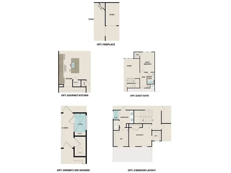 2D floor plan layout of this home in Woods Crossing, Gallatin, TN (Image 7). 2D floor plan layout of this home in Woods Crossing, Gallatin, TN (Image 7).