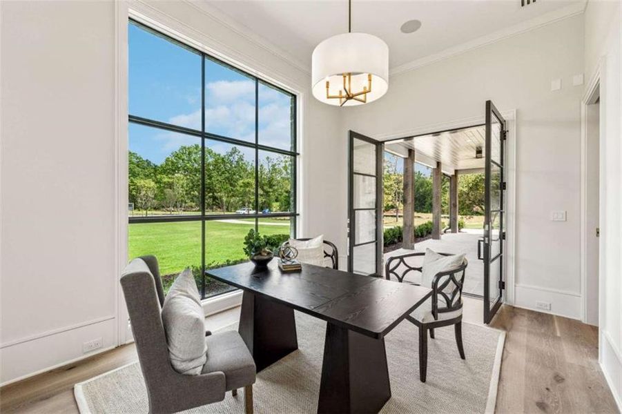 Furnished interior view inside a new home in , Cumming (Image 41). Furnished interior view inside a new home in , Cumming (Image 41).