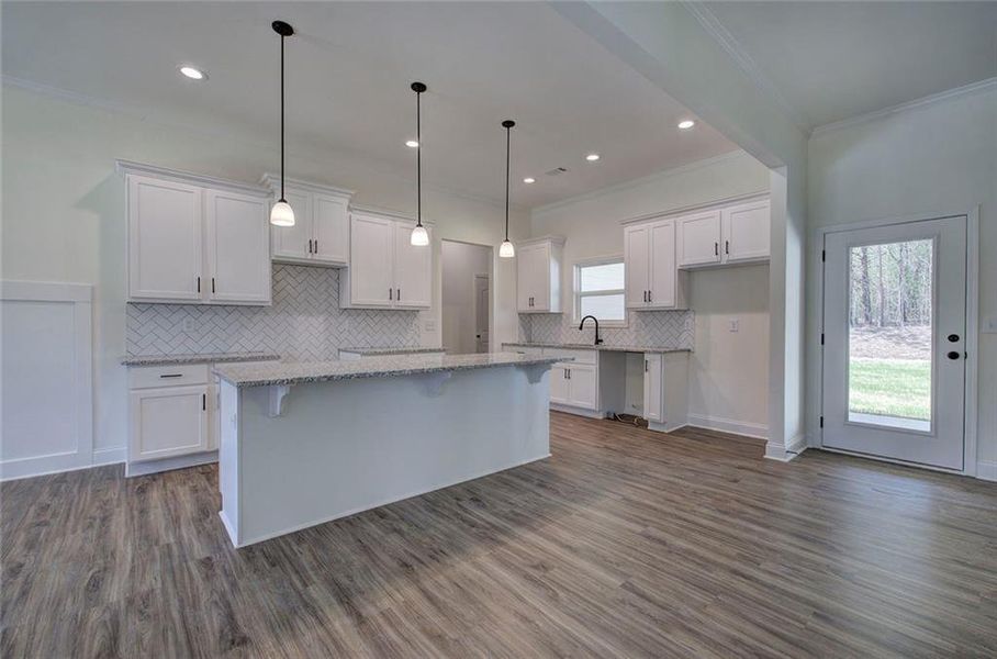 Furnished interior view inside a new home in , Dallas (Image 5).